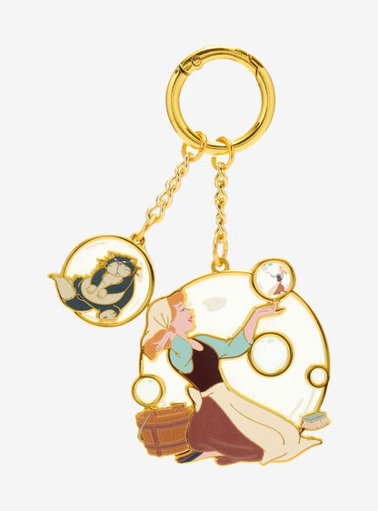 Llavero multicharm de burbujas de Cinderella