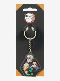 Llavero acrílico Tanjiro y Tengen | Demon Slayer