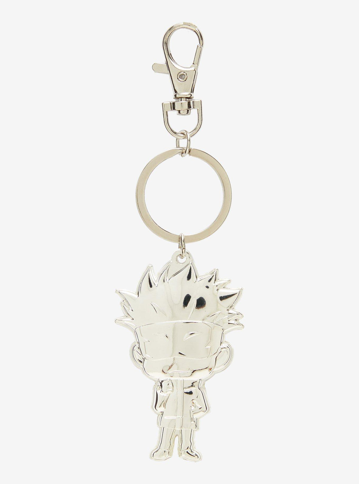 Llavero metálico chibi de Satoru Gojo - Jujutsu Kaisen