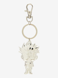 Llavero metálico chibi de Satoru Gojo - Jujutsu Kaisen