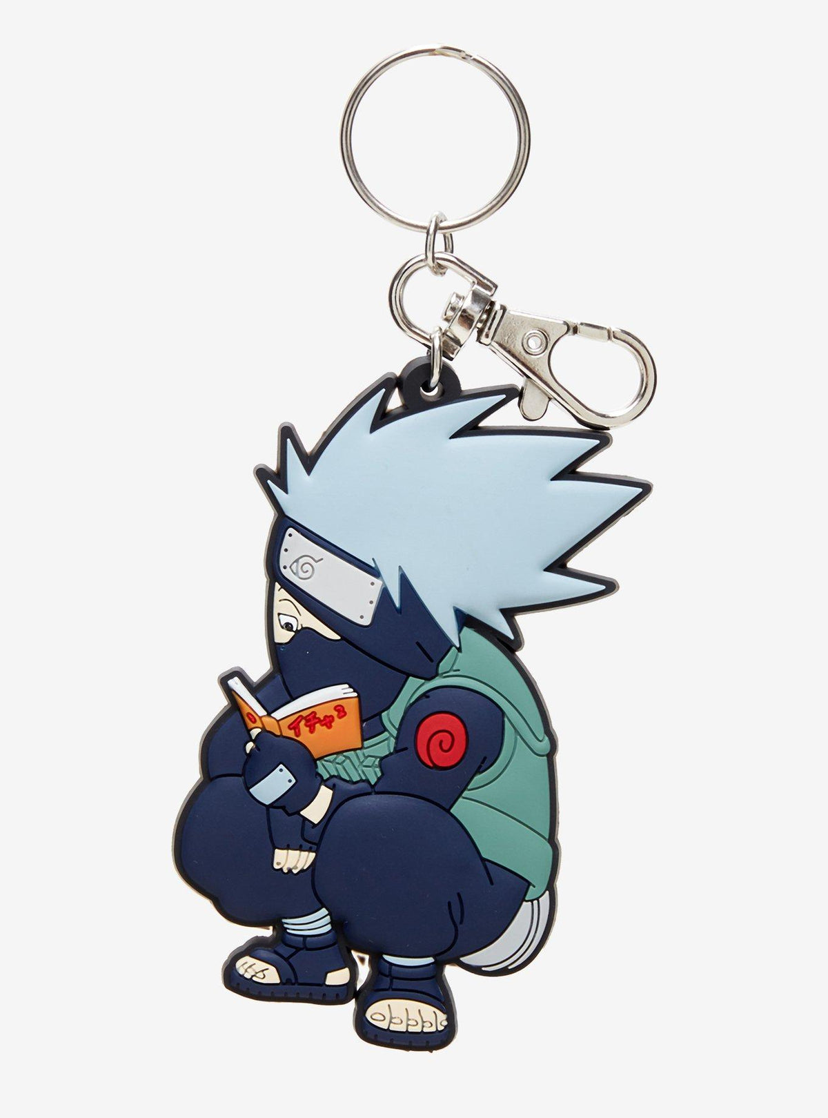 Llavero de Naruto: Kakashi leyendo