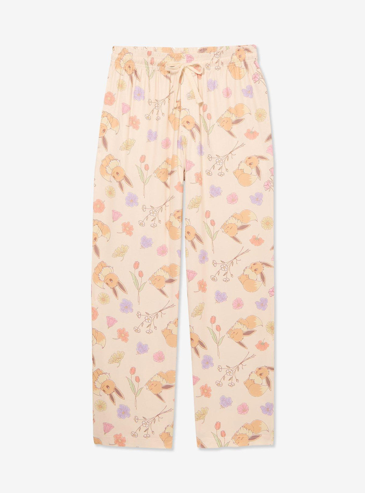 Pantalón de pijama Pokémon Eevee con flores