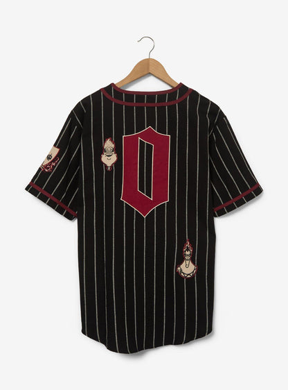 Camisa de béisbol a rayas Disney Villains