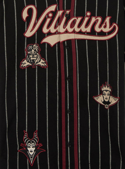 Camisa de béisbol a rayas Disney Villains