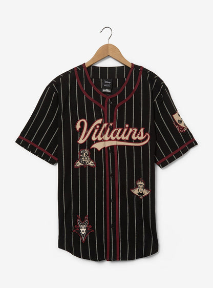Camisa de béisbol a rayas Disney Villains
