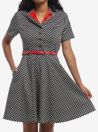 Vestido retro de la Otra Madre de Coraline