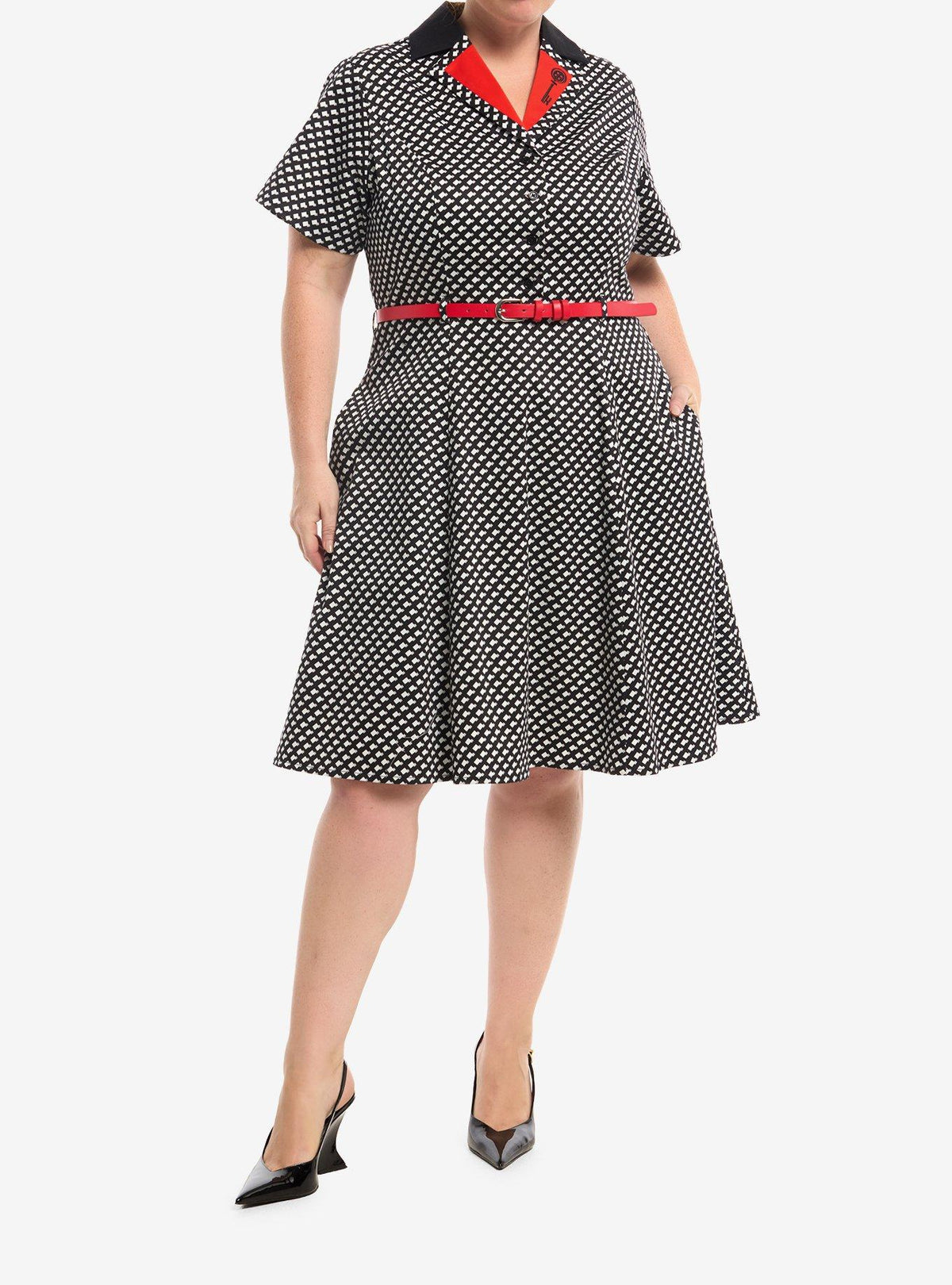 Vestido retro plus size de Coraline: Other Mother