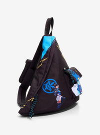 Bolso bandolera triangular Marvel Rivals: Jeff y Luna Snow