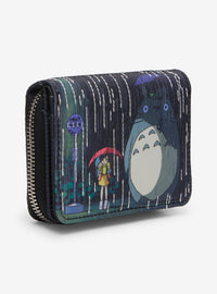 Billetera Studio Ghibli Mi vecino Totoro bajo la lluvia