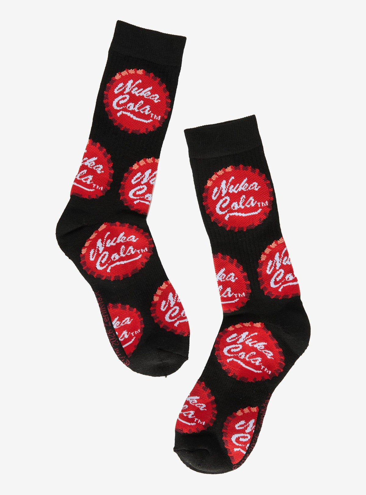 Calcetines Fallout con estampado de tapas Nuka-Cola