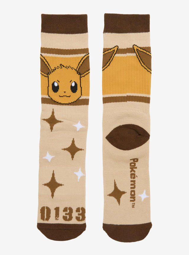 Calcetines Pokémon de caña media con Eevee