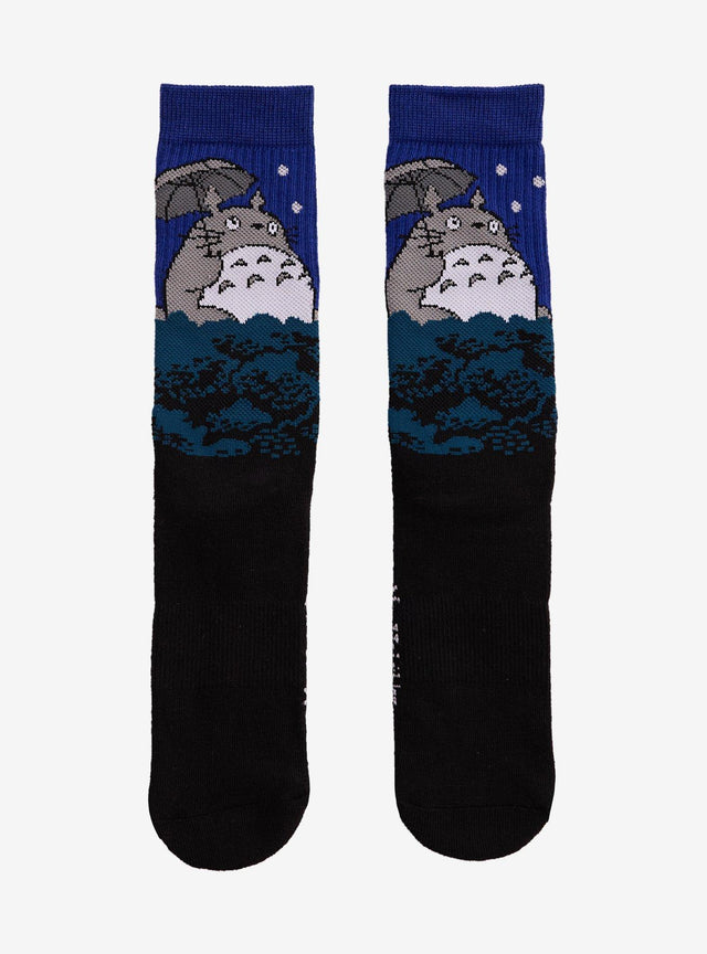 Calcetines Studio Ghibli Mi vecino Totoro de noche