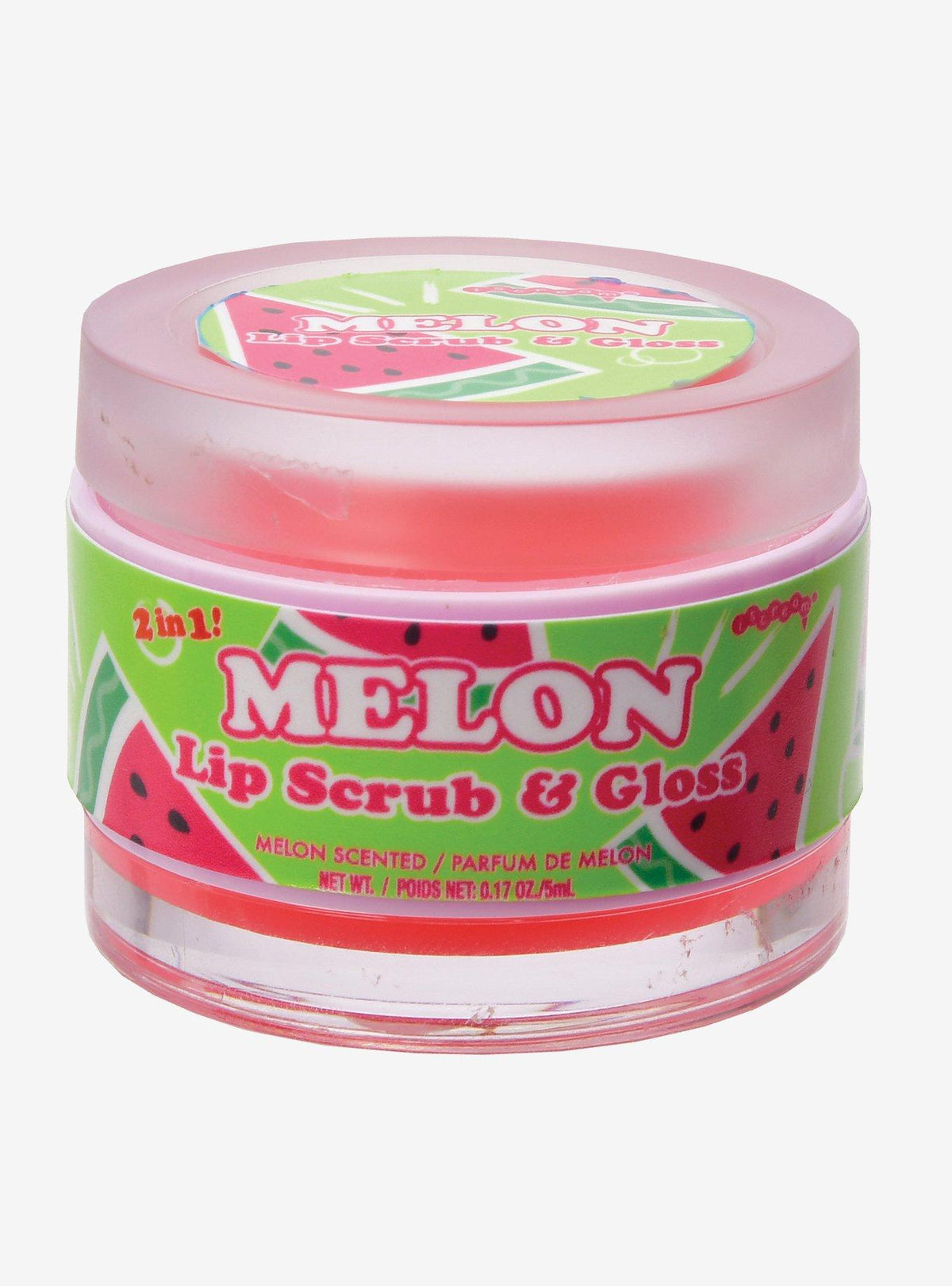 Dúo sorpresa Fruit Twists de exfoliante y brillo labial
