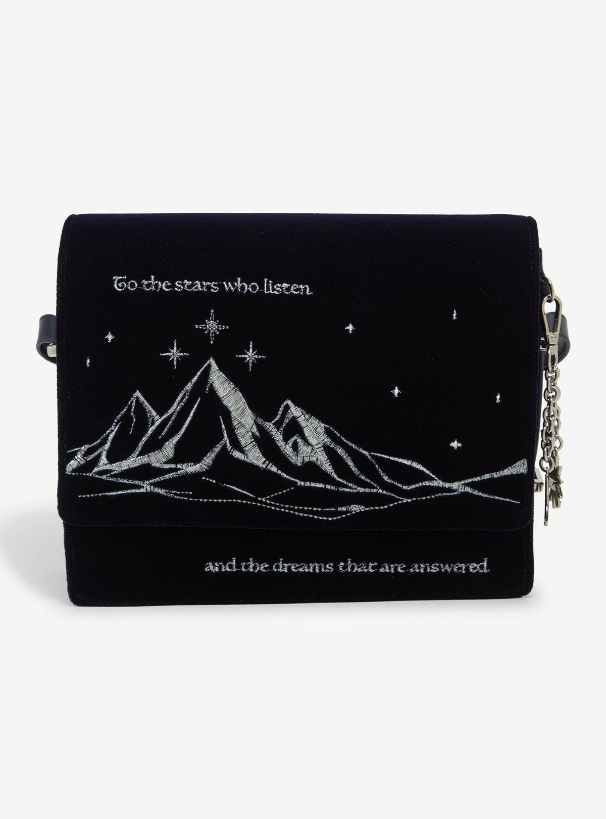 Cartera cruzada de terciopelo Velaris - A Court of Thorns and Roses