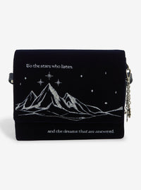 Cartera cruzada de terciopelo Velaris - A Court of Thorns and Roses