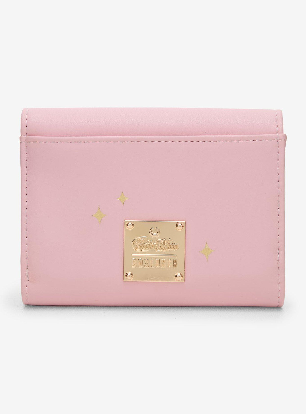 Billetera Sailor Moon con dijes y detalles brillantes