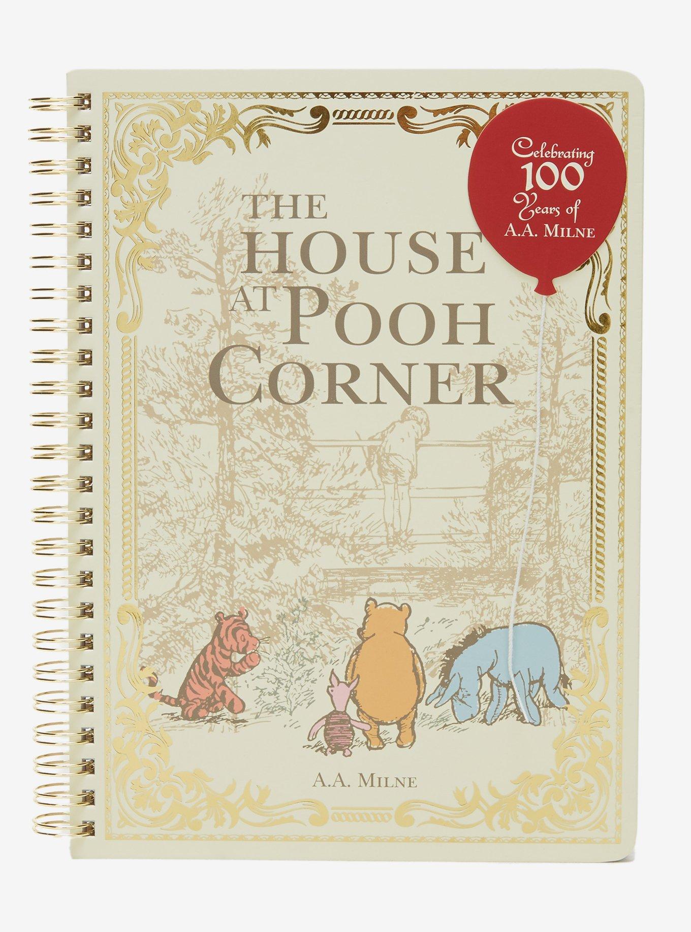 Cuaderno espiral con portada de The House at Pooh Corner