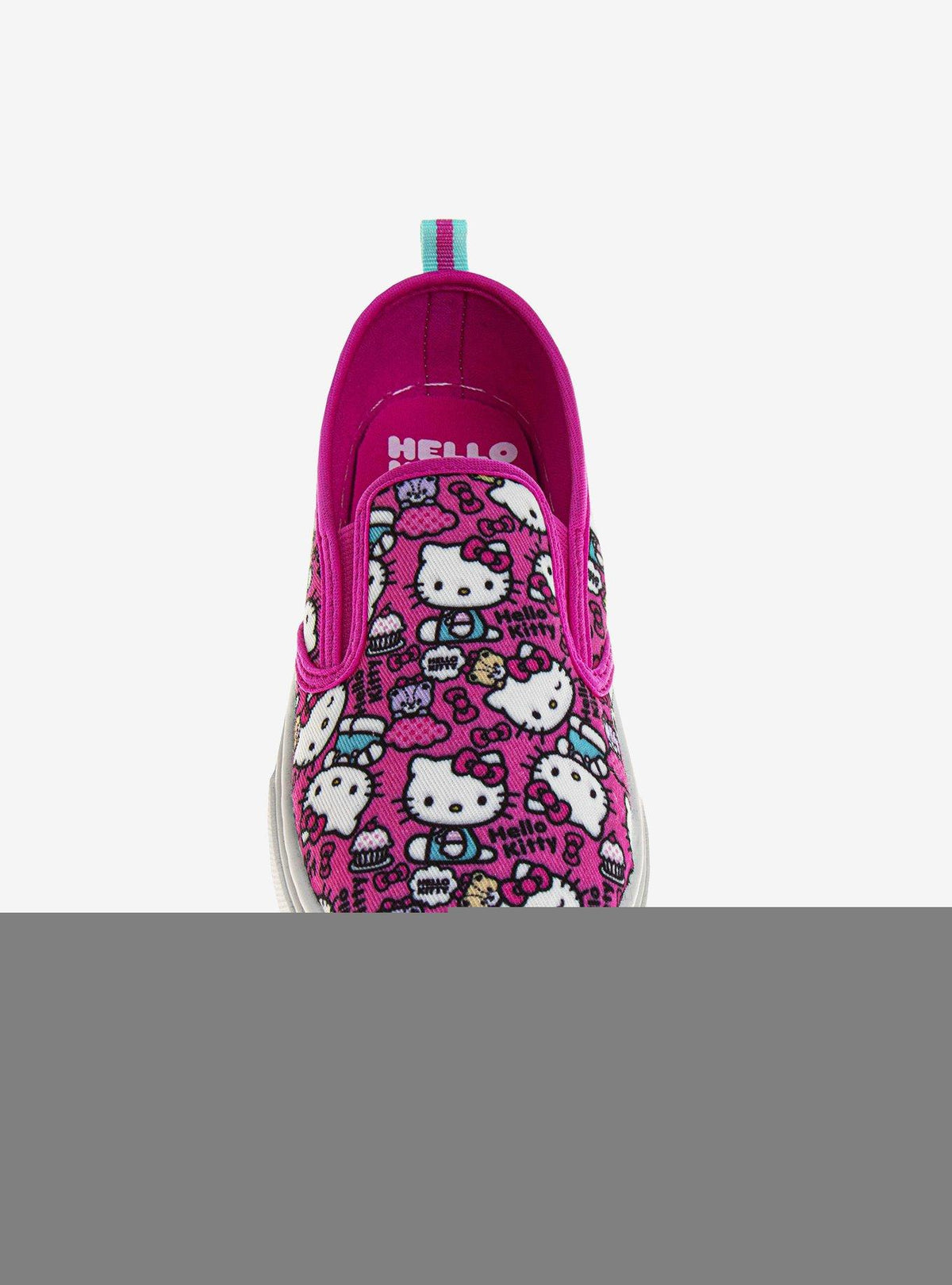 Zapatillas de lona sin cordones Hello Kitty para niñas
