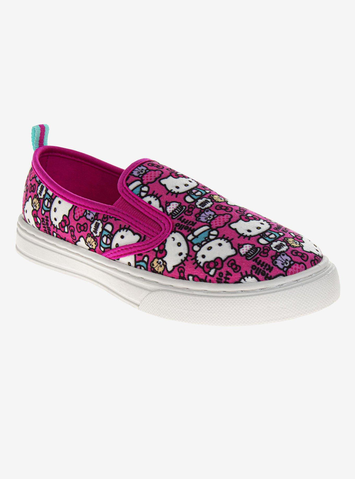 Zapatillas de lona sin cordones Hello Kitty para niñas