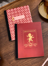 Set de 2 cuadernos Harry Potter Gryffindor