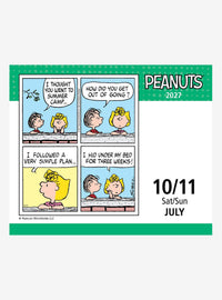 Calendario de escritorio Peanuts 2027