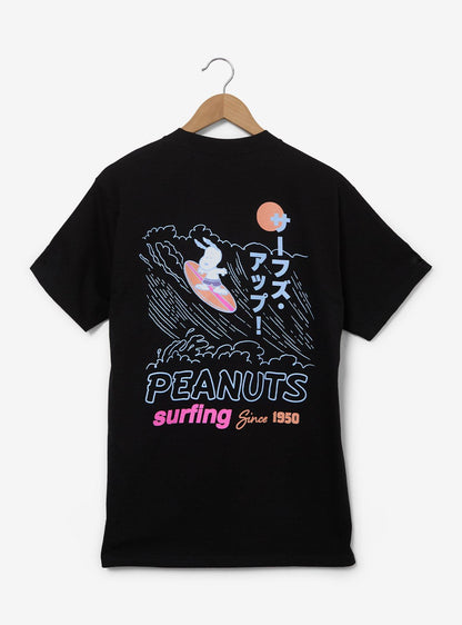 Polera Peanuts Snoopy Surfing