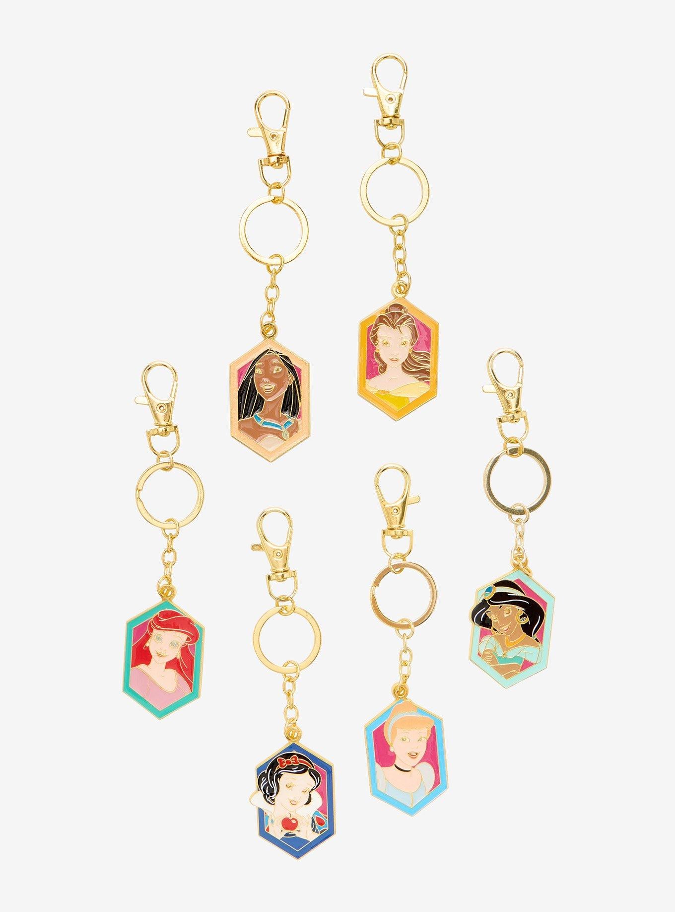 Llavero Blind Box de Retratos de Disney Princesses