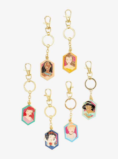 Llavero Blind Box de Retratos de Disney Princesses
