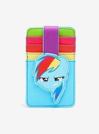 Billetera My Little Pony con porta credencial Rainbow Dash