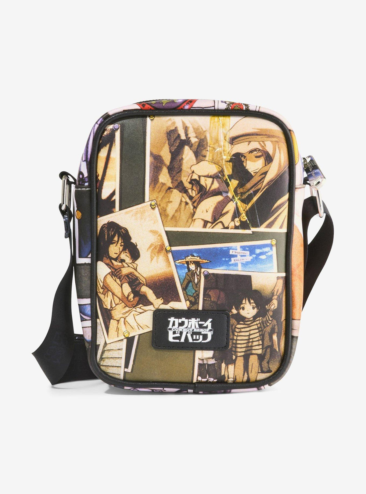 Bolso cruzado Cowboy Bebop con Faye y Spike