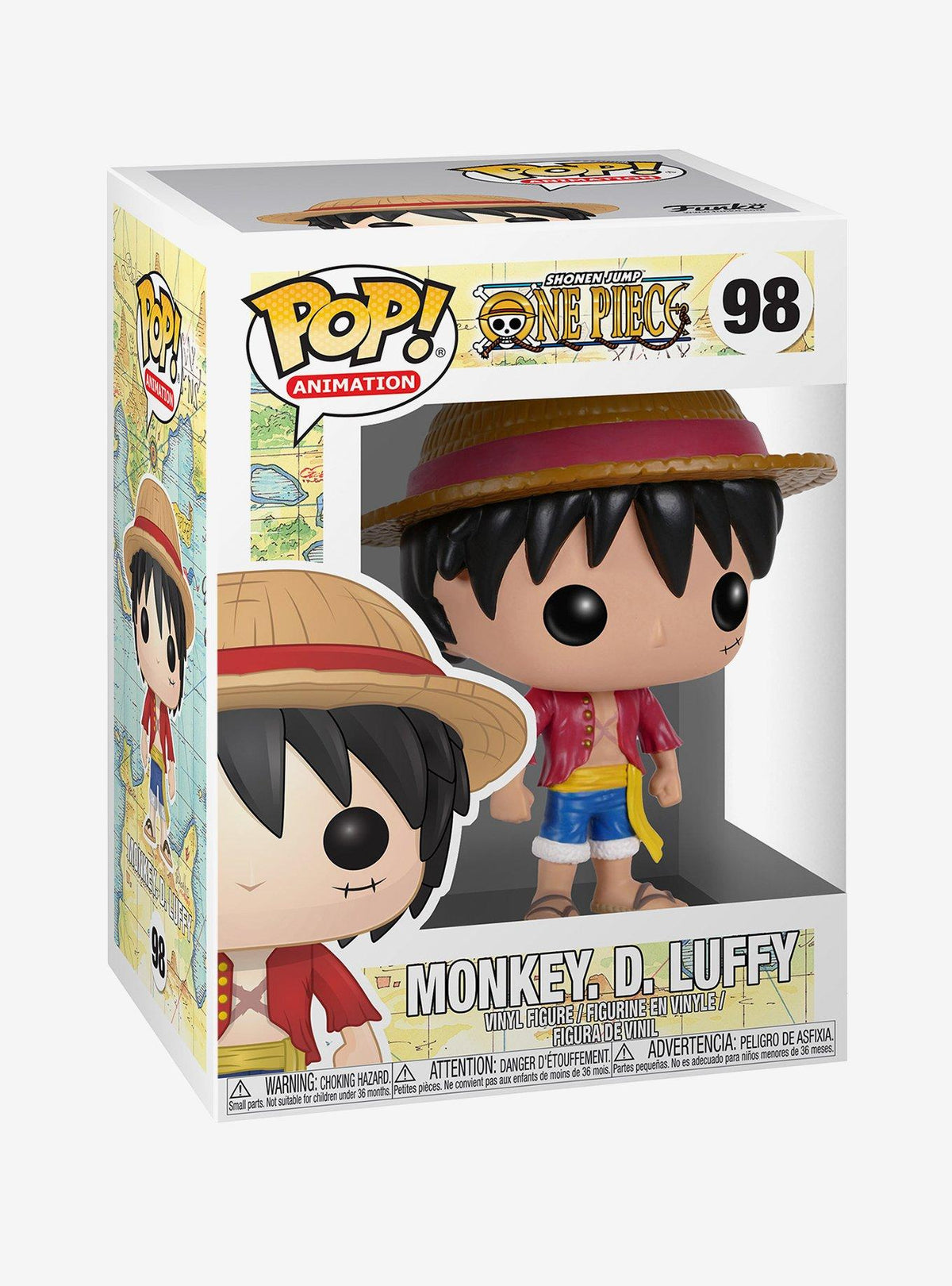 Figura POP! Animation de Monkey D. Luffy