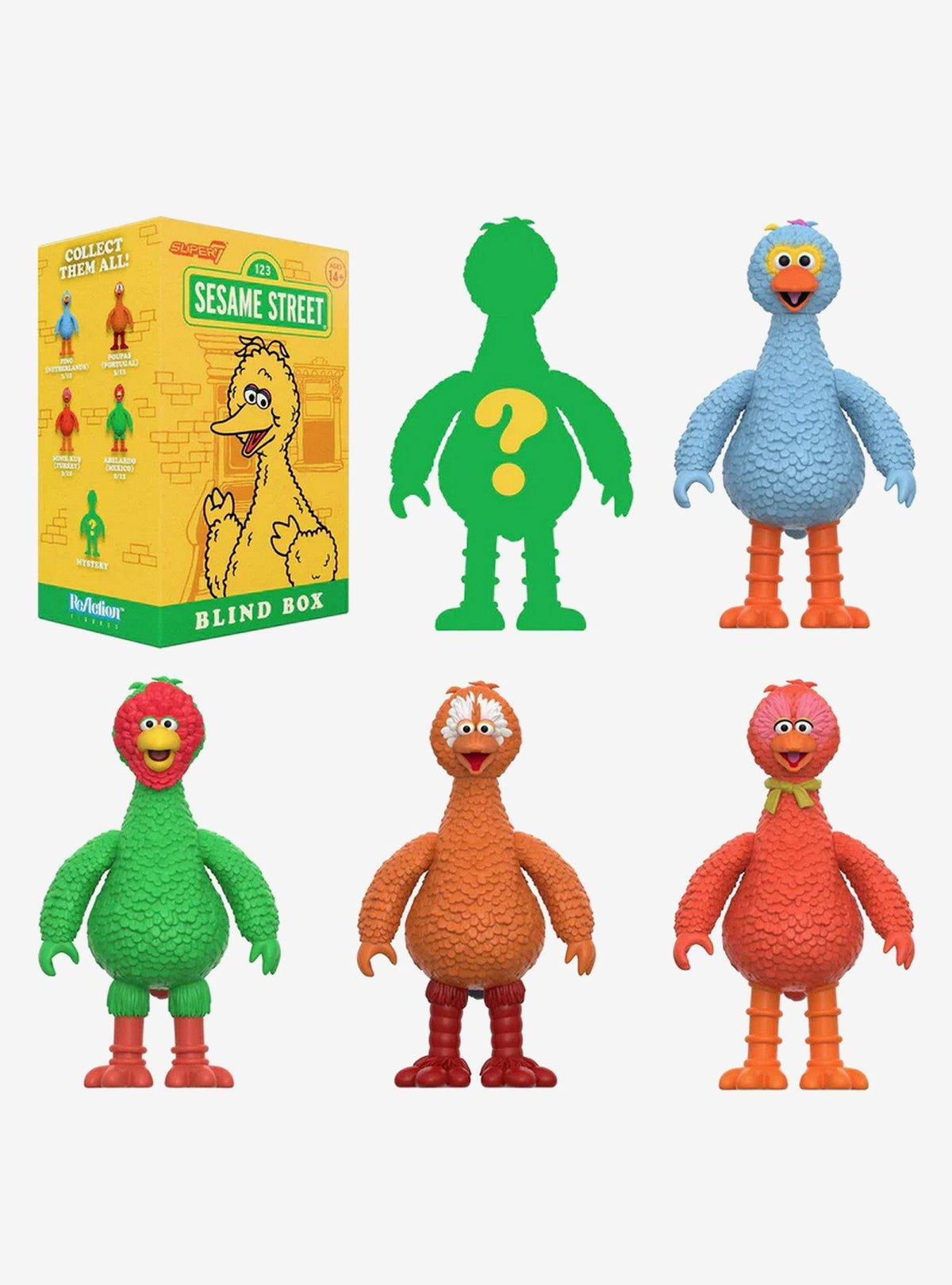 Figura sorpresa Big Bird de Sesame Street