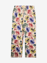 Pantalón de pijama Hogwarts estampado, tallas plus