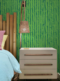 Papel mural autoadhesivo verde de SpongeBob SquarePants