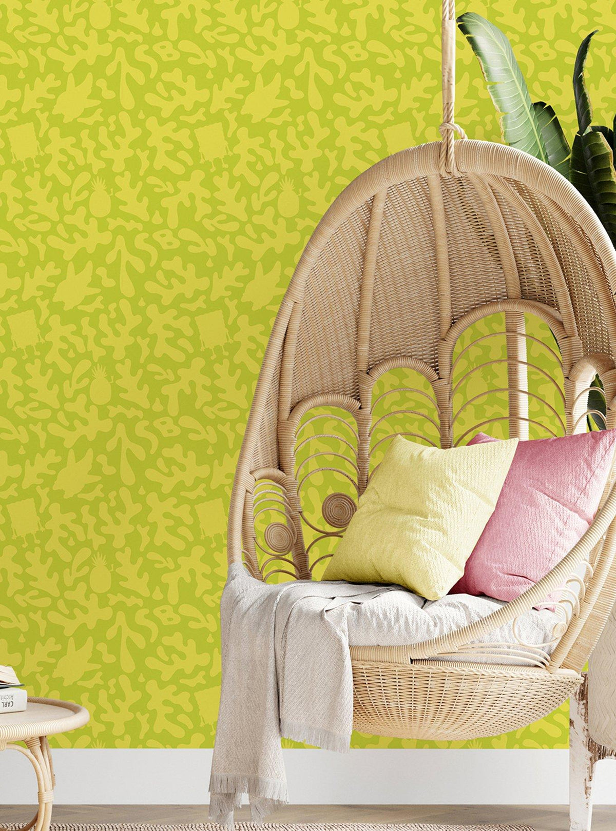 Papel mural submarino amarillo de SpongeBob SquarePants · Space Store