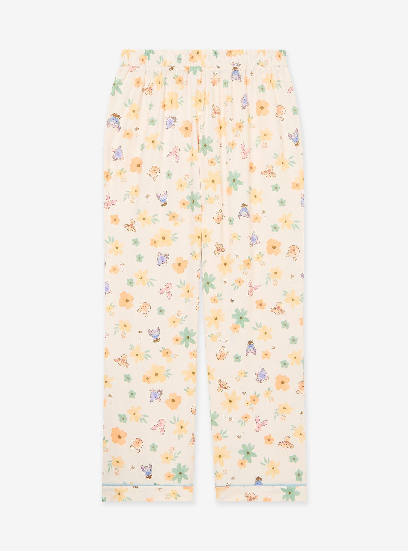 Pantalón de pijama Disney Winnie the Pooh floral para mujer