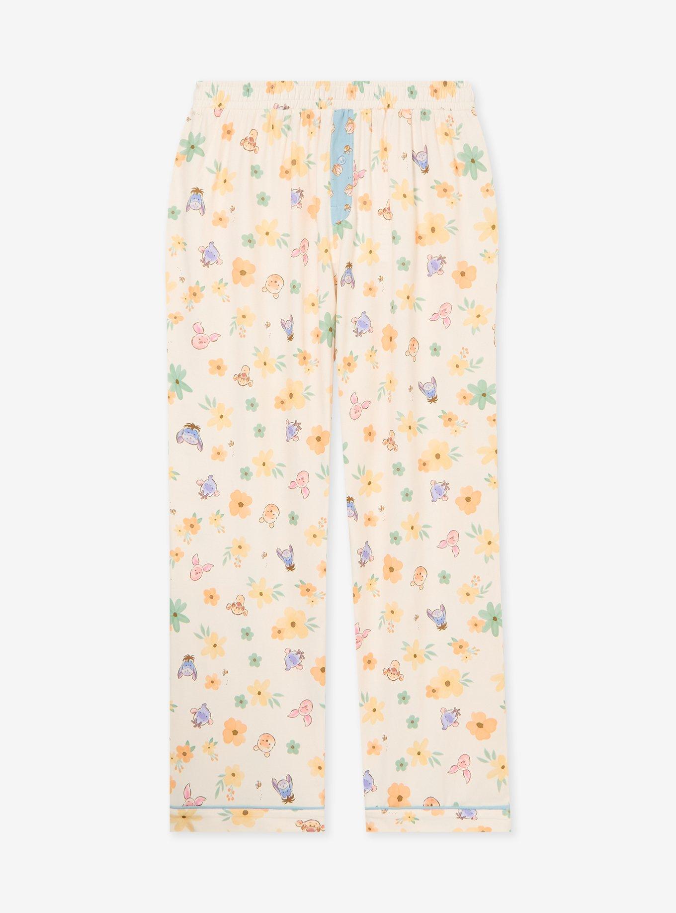 Pantalón de pijama Disney Winnie the Pooh floral para mujer