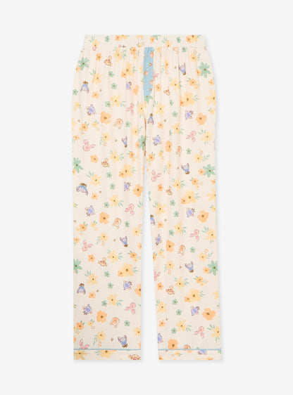 Pantalón de pijama Disney Winnie the Pooh floral para mujer