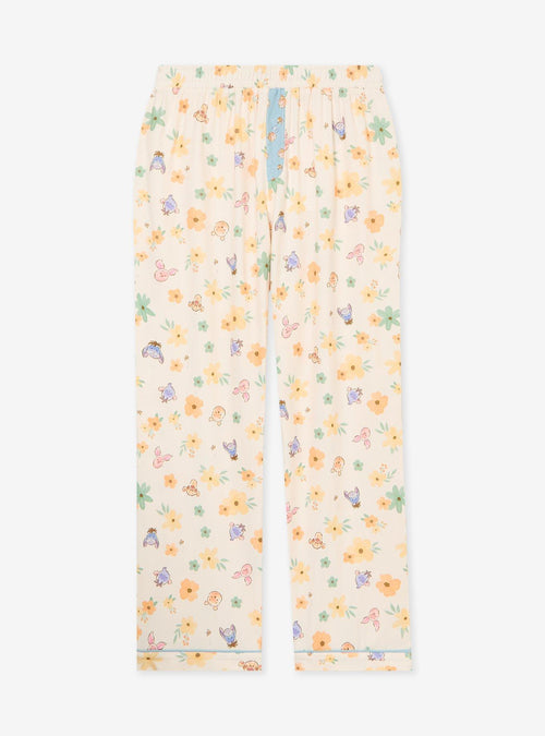 Pantalón de pijama Disney Winnie the Pooh floral para mujer