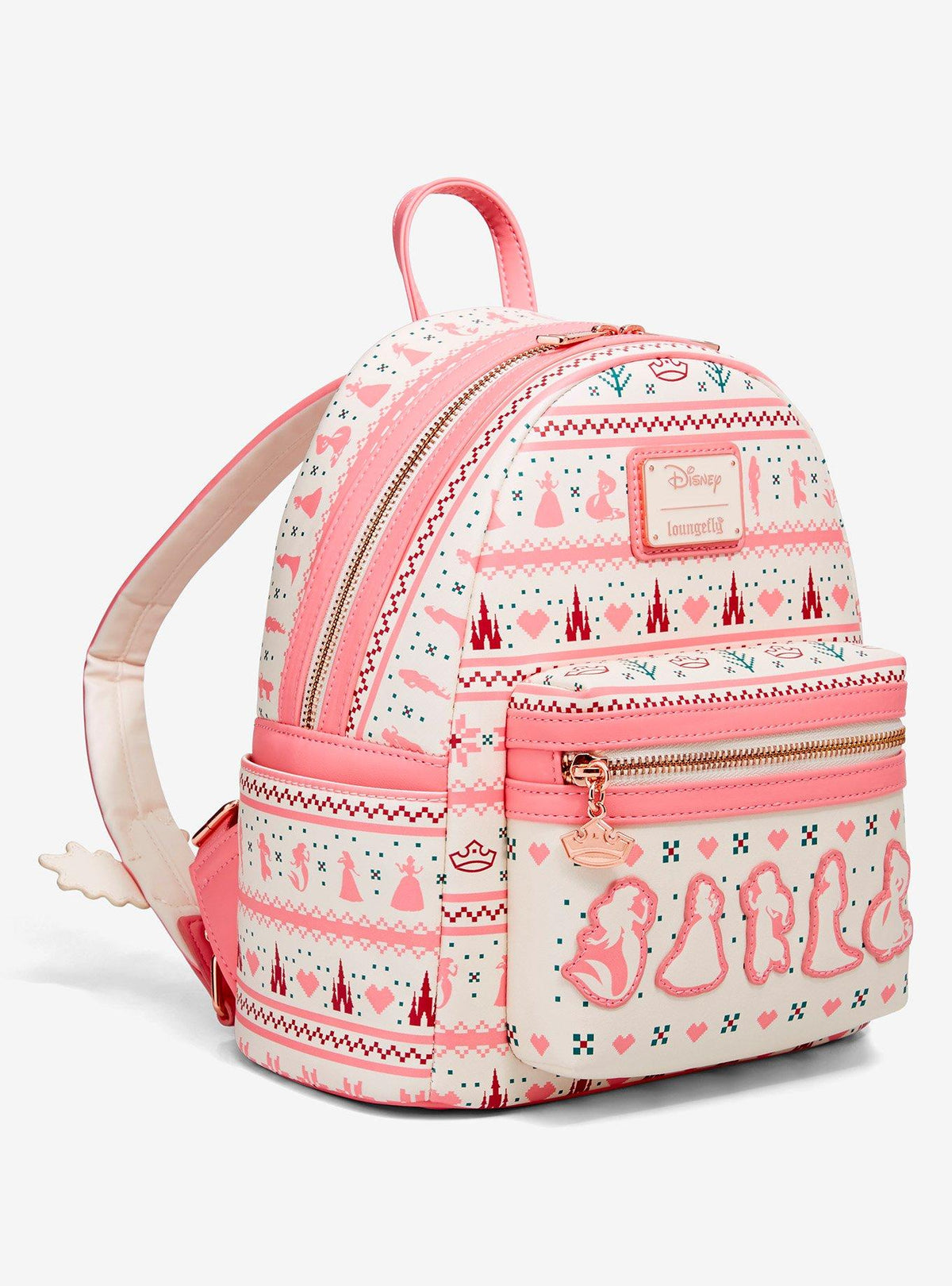 Mini mochila Disney Princess estilo Fair Isle