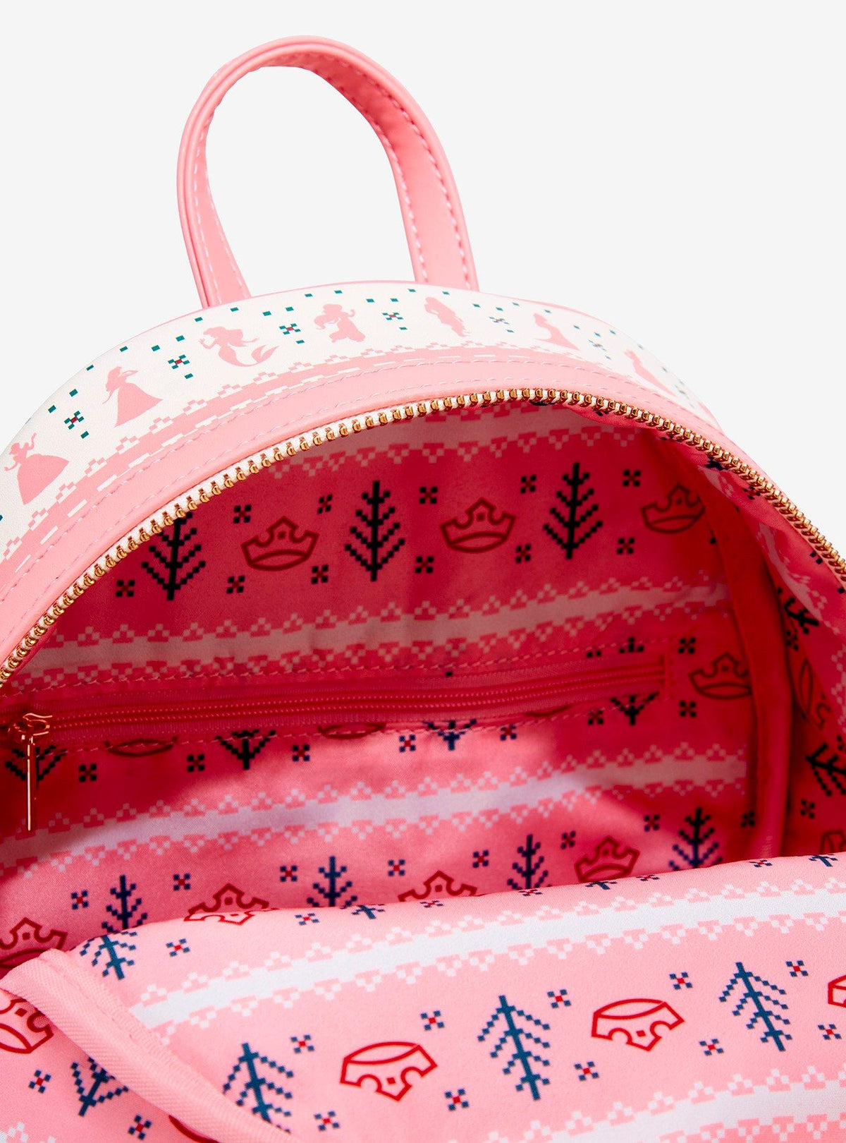 Mini mochila Disney Princess estilo Fair Isle