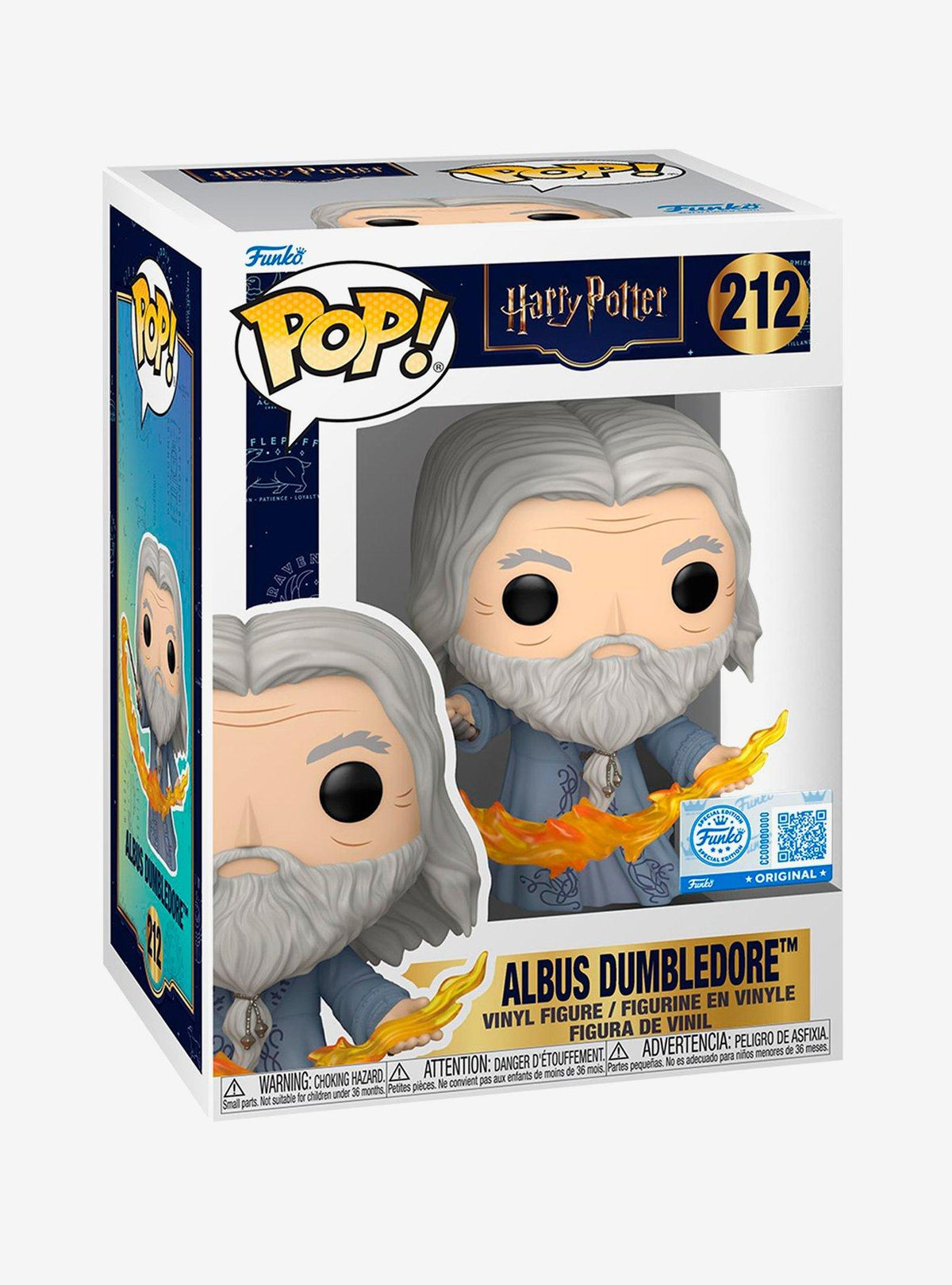 Funko Pop! Albus Dumbledore con llamas