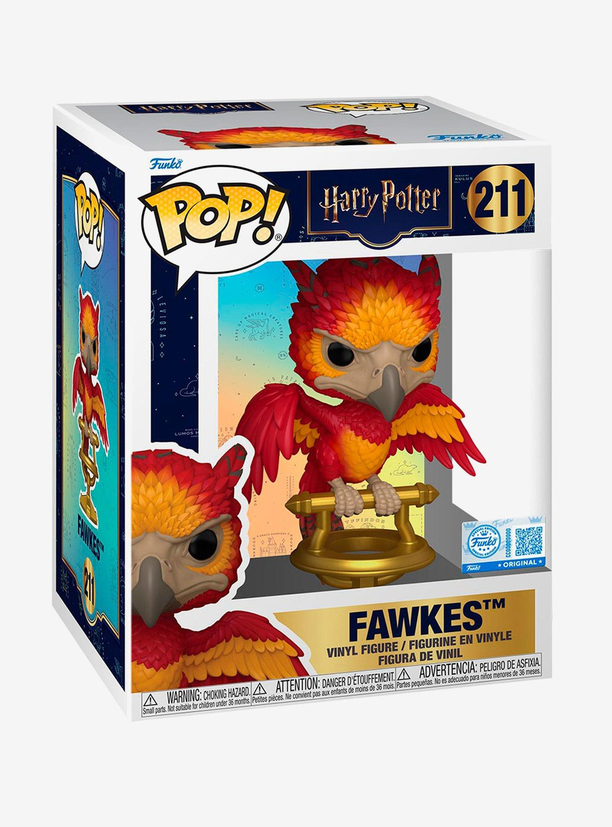 Funko Pop! Fawkes, figura de vinilo de Harry Potter