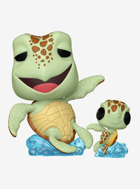 Funko Pop! Crush y Squirt de Buscando a Nemo