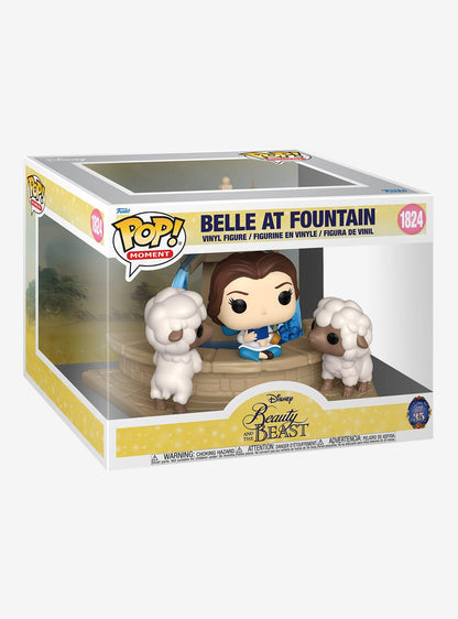 Funko Pop! Moment Disney Beauty and the Beast Belle en la fuente