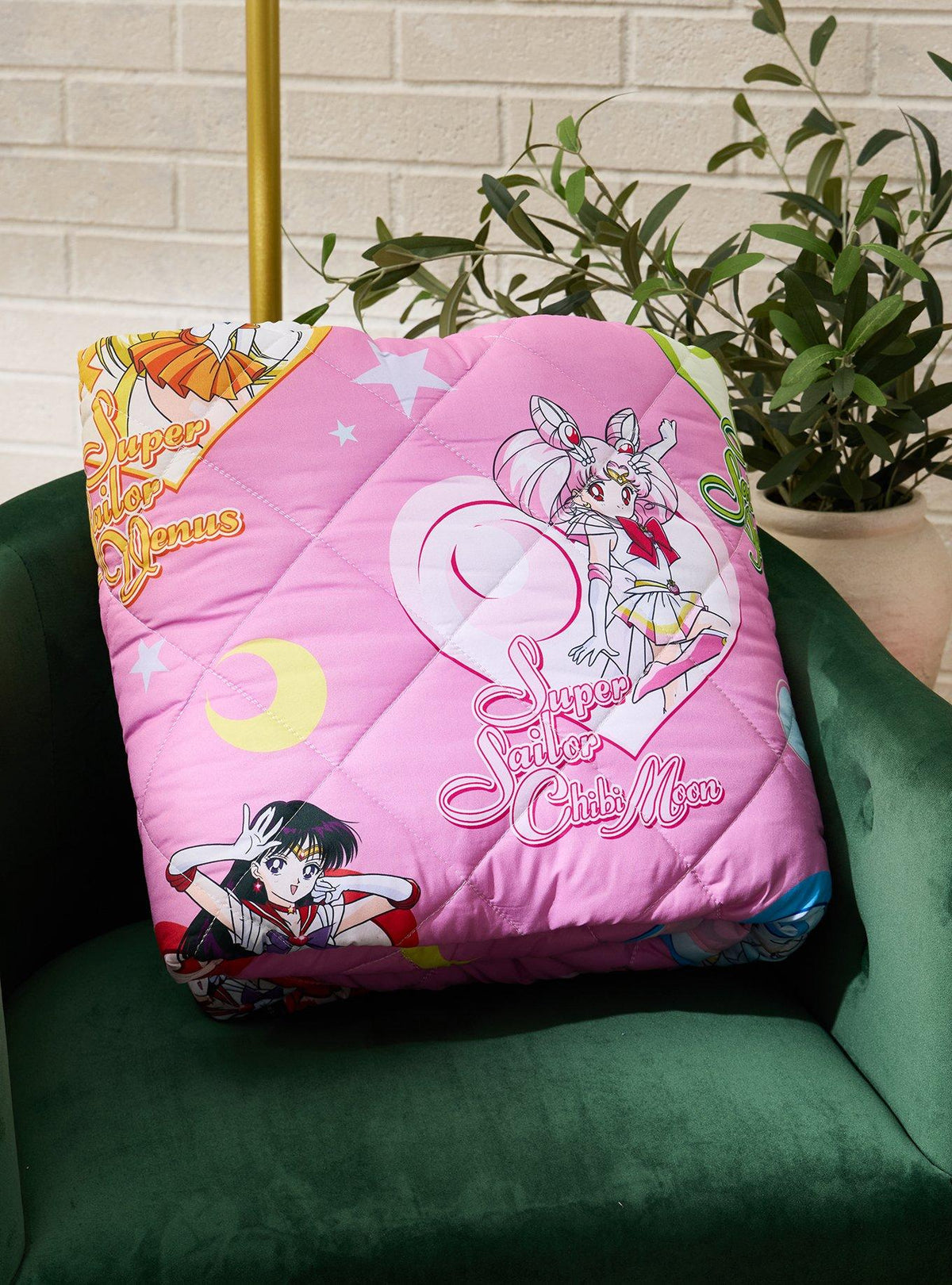 Manta acolchada reversible Sailor Moon