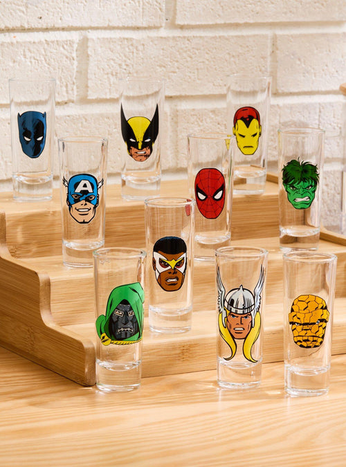 Vaso mini sorpresa surtido de Marvel