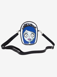 Cartera cruzada con rostro de Emily - Corpse Bride