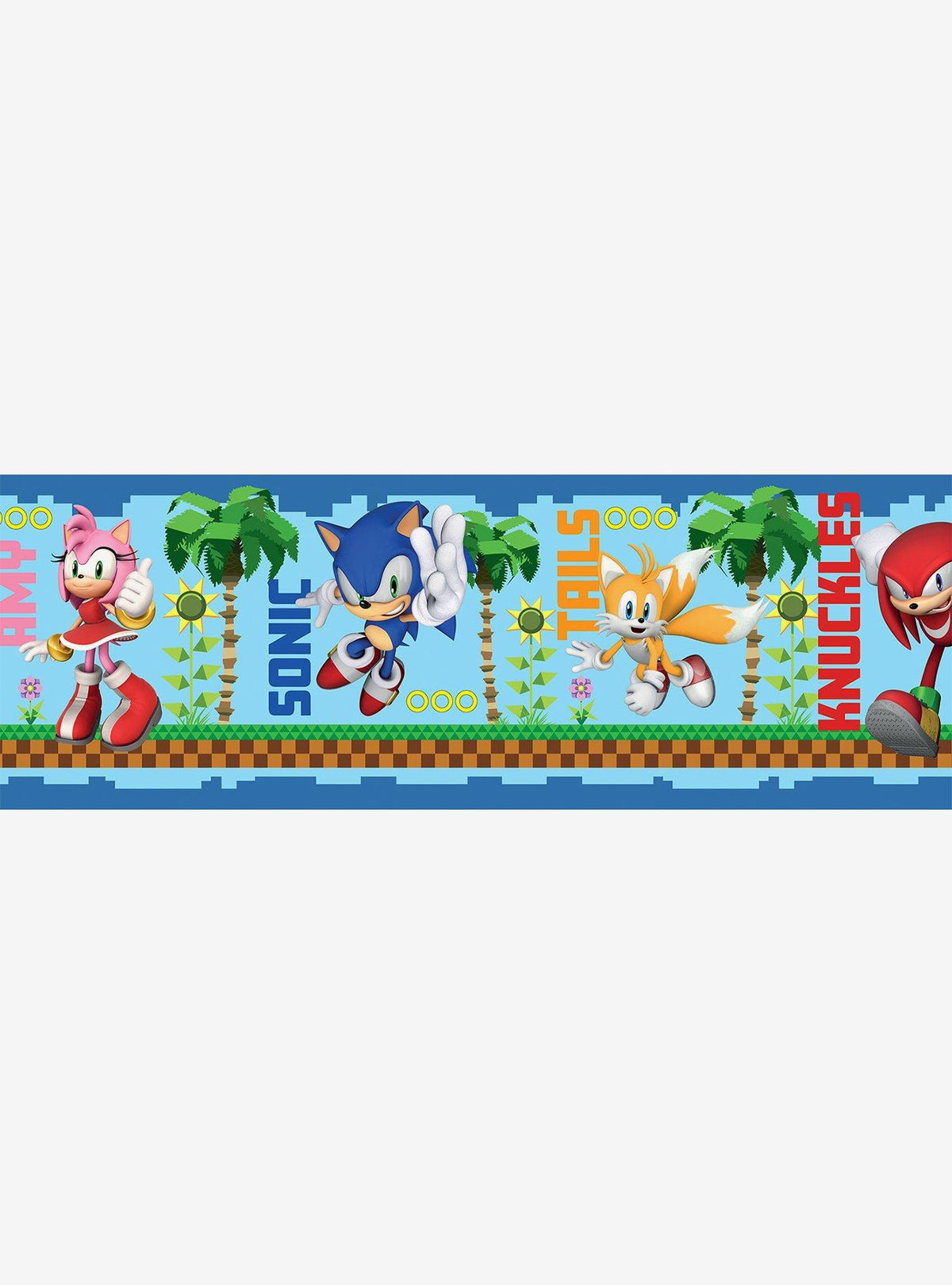 Cenefa adhesiva de Sonic the Hedgehog