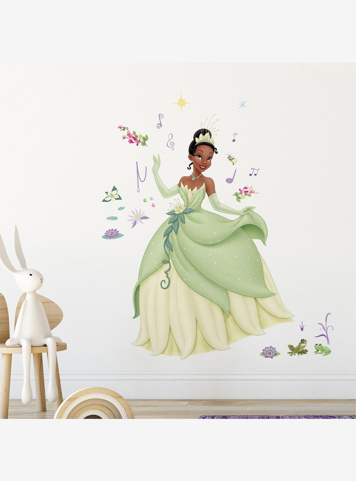 Adhesivos de pared de Tiana - La princesa y el sapo